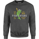 Clear Lake Fish Eaters - Iowa - Vintage Defunct Baseball Teams - Unisex Sweatshirt