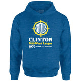 Clinton Pilots - Iowa - Vintage Defunct Baseball Teams - Unisex Hoodie