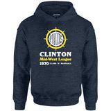 Clinton Pilots - Iowa - Vintage Defunct Baseball Teams - Unisex Hoodie