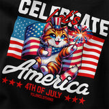 Celebrate 4th July Cat T-Shirt