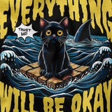 Everything Will Be Okay Cat T-Shirt