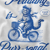 Pedaling Cat T-Shirt