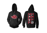 Naruto Shippuden Akatsuki Frames Adult Pullover Fleece Hoodie