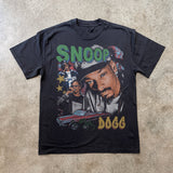 90s SNOOP DOGG HEAVYWEIGHT BLACK T-SHIRT