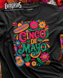 Cinco De Mayo Color De La Culltura T-Shirt