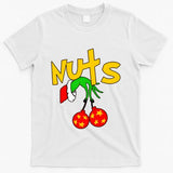 Chest Nuts Couples Matching Christmas Humor T-Shirt