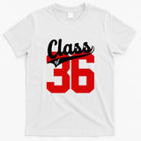 Class Of 2036 Retro Graduation Gift T-Shirt