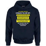 Coach Bobby Finstock's 3 Rules to Live By - Unisex Hoodie