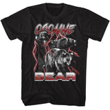Cocaine Bear - BW With Lightning T-Shirt