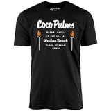 Coco Palms - Hawaii - Vintage Tiki Bar - Unisex T-Shirt