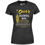 Coco's Calabash Bar - Waikiki, HI - Vintage Tiki Bar - Women's T-Shirt