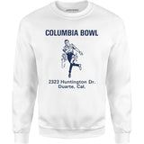 Columbia Bowl - Duarte, CA - Vintage Bowling Alley - Unisex Sweatshirt