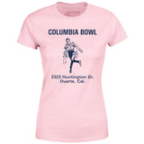 Columbia Bowl - Duarte, CA - Vintage Bowling Alley - Women's T-Shirt
