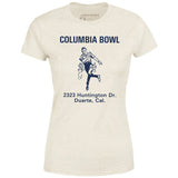 Columbia Bowl - Duarte, CA - Vintage Bowling Alley - Women's T-Shirt