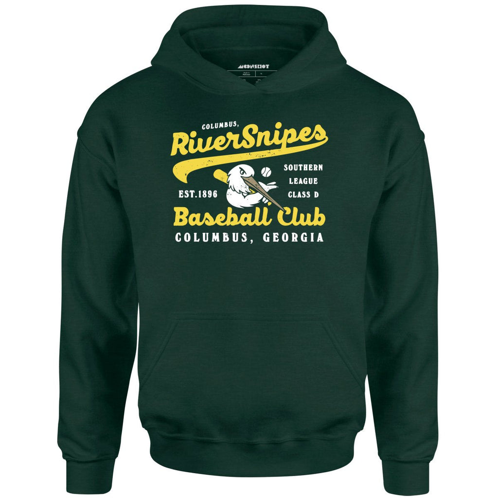 Columbus River Snipes - Georgia - Vintage Defunct Baseball Teams - Unisex Hoodie