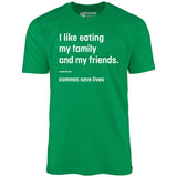 Commas Save Lives - Unisex T-Shirt