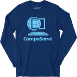 Compuserve - Vintage Internet - Long Sleeve T-Shirt