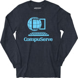Compuserve - Vintage Internet - Long Sleeve T-Shirt