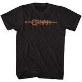 Conan Conan Logo In Color Boyfriend Tee
