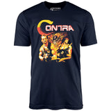 Contra Action Heroes Mashup Parody - Unisex T-Shirt