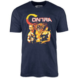 Contra Action Heroes Mashup Parody - Unisex T-Shirt