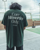 Core Memories Oversized Green Tee