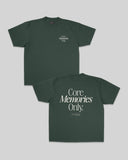 Core Memories Oversized Green Tee