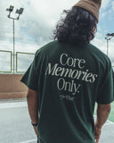 Core Memories Oversized Green Tee