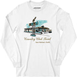 Country Club Bowl - San Rafael, CA - Vintage Bowling Alley - Long Sleeve T-Shirt