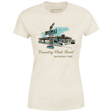 Country Club Bowl - San Rafael, CA - Vintage Bowling Alley - Women's T-Shirt