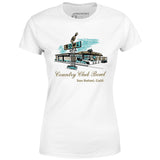 Country Club Bowl - San Rafael, CA - Vintage Bowling Alley - Women's T-Shirt
