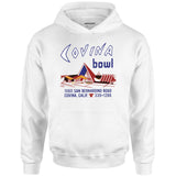 Covina Bowl - Covina, CA - Vintage Bowling Alley - Unisex Hoodie
