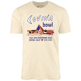 Covina Bowl - Covina, CA - Vintage Bowling Alley - Unisex T-Shirt