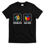 Competitive Puzzle Cube Problem Solved Speed Cubing T-Shirt