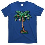 Christmas Palm Xmas Tree Tropical Beach Hawaii Cool Gift T-Shirt