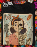 Don't Flip My Crazy Switched Faded Vintage Print T-Shirt