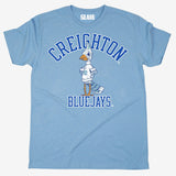 Creighton Retro Logo Vintage Tee