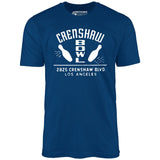 Crenshaw Bowl - Los Angeles, CA - Vintage Bowling Alley - Unisex T-Shirt