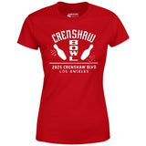 Crenshaw Bowl - Los Angeles, CA - Vintage Bowling Alley - Women's T-Shirt