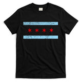 Chicago Retro Flag Vintage T-Shirt