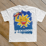 'SUNSHINE' GRENADINE HEAVY WHITE T-SHIRT