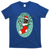 Christmas Stocking Dog Rottweiler Gift T-Shirt