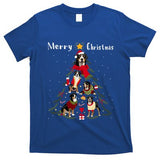 Christmas Tree Greater Swiss Mountain Dog Lover Xmas Gift T-Shirt