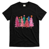 Christmas Tree With Led Light Pine Tree Xmas Light Camping T-Shirt