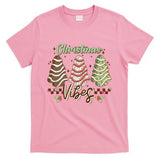 Christmas Vibes Cookie Tree Retro T-Shirt
