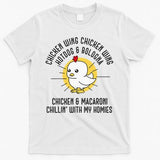 Chicken Wing Chicken Wing Song Lyric Hot Dog Bologna T-Shirt