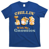 Chillin With My Gnomies Garden Gnomes With Bees Gift T-Shirt