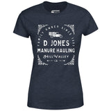 D. Jones Manure Hauling - Hill Valley - Women's T-Shirt