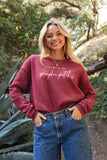 Meet Me At the Pumpkin Patch Graphic Sweatshirt