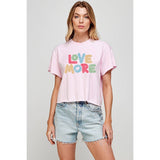 More Love Vintage Graphic Crop Top
